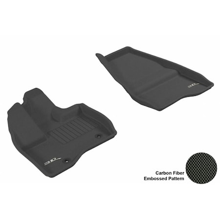 3D Maxpider FORD EXPLORER 2011-2014 KAGU BLACK R1 Floor Mat L1FR03611509